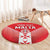 Custom Malta Football Round Carpet Maltese Cross Sporty Style