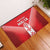 Custom Malta Football Rubber Doormat Maltese Cross Sporty Style