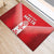 Custom Malta Football Rubber Doormat Maltese Cross Sporty Style