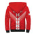 Custom Malta Football Sherpa Hoodie Maltese Cross Sporty Style