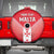 Custom Malta Football Spare Tire Cover Maltese Cross Sporty Style