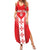 Custom Malta Football Summer Maxi Dress Maltese Cross Sporty Style