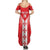 Custom Malta Football Summer Maxi Dress Maltese Cross Sporty Style