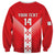 Custom Malta Football Sweatshirt Maltese Cross Sporty Style