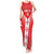 Custom Malta Football Tank Maxi Dress Maltese Cross Sporty Style