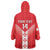 Custom Malta Football Wearable Blanket Hoodie Maltese Cross Sporty Style