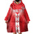 Custom Malta Football Wearable Blanket Hoodie Maltese Cross Sporty Style