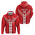 Custom Malta Football Zip Hoodie Maltese Cross Sporty Style