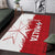 Custom Malta Football Area Rug Go Champions Flag Style