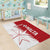 Custom Malta Football Area Rug Go Champions Flag Style