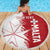 Custom Malta Football Beach Blanket Go Champions Flag Style