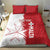 Custom Malta Football Bedding Set Go Champions Flag Style