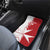 Custom Malta Football Car Mats Go Champions Flag Style