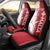 Custom Malta Football Car Seat Cover Go Champions Flag Style