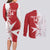 Custom Malta Football Couples Matching Long Sleeve Bodycon Dress and Long Sleeve Button Shirt Go Champions Flag Style