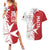 Custom Malta Football Couples Matching Summer Maxi Dress and Hawaiian Shirt Go Champions Flag Style