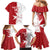 Custom Malta Football Family Matching Mermaid Dress and Hawaiian Shirt Go Champions Flag Style