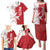 Custom Malta Football Family Matching Puletasi and Hawaiian Shirt Go Champions Flag Style