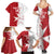 Custom Malta Football Family Matching Summer Maxi Dress and Hawaiian Shirt Go Champions Flag Style