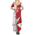 Custom Malta Football Family Matching Summer Maxi Dress and Hawaiian Shirt Go Champions Flag Style