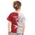 Custom Malta Football Kid T Shirt Go Champions Flag Style