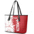 Custom Malta Football Leather Tote Bag Go Champions Flag Style