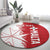 Custom Malta Football Round Carpet Go Champions Flag Style