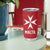 Custom Malta Football Tumbler Cup Go Champions Flag Style