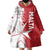 Custom Malta Football Wearable Blanket Hoodie Go Champions Flag Style