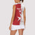 Custom Malta Football Women Sleeveless Polo Shirt Go Champions Flag Style