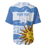 Custom Uruguay Football Baseball Jersey Vamo La Celeste