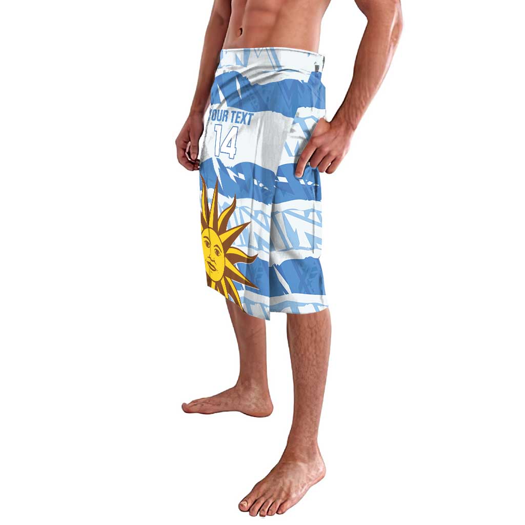 Custom Uruguay Football Lavalava Vamo La Celeste