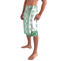 Ukraine Lavalava Traditional Braided Rope Belt Green Folk Pattern