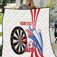 Custom United States Darts Quilt USA Go Champions