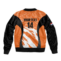Custom Netherlands Darts Bomber Jacket Come On Holland