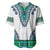 Africa Baseball Jersey African Dashiki Royal Turquoise Version - Wonder Print Shop