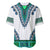 Africa Baseball Jersey African Dashiki Royal Turquoise Version - Wonder Print Shop