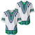 Africa Baseball Jersey African Dashiki Royal Turquoise Version - Wonder Print Shop