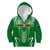 Cook Islands Football Kid Hoodie Go Kuki Airani Polynesian Sporty Style - Wonder Print Shop