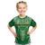 Cook Islands Football Kid T Shirt Go Kuki Airani Polynesian Sporty Style - Wonder Print Shop