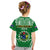 Cook Islands Football Kid T Shirt Go Kuki Airani Polynesian Sporty Style - Wonder Print Shop