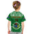 Personalised Cook Islands Football Kid T Shirt Go Kuki Airani Polynesian Sporty Style - Wonder Print Shop