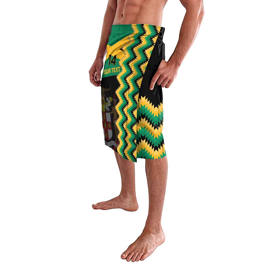 Custom Jamaica Football Lavalava Go Reggae Boyz - Wonder Print Shop