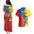 Ecuador Couples Matching Puletasi Dress and Hawaiian Shirt Ecuadorian Independence Day 10 August Proud - Wonder Print Shop