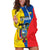 Custom Ecuador Hoodie Dress Ecuadorian Independence Day 10 August Proud - Wonder Print Shop