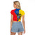 Custom Ecuador Raglan Cropped T Shirt Ecuadorian Independence Day 10 August Proud - Wonder Print Shop