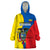 Custom Ecuador Wearable Blanket Hoodie Ecuadorian Independence Day 10 August Proud - Wonder Print Shop