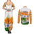 India Couples Matching Summer Maxi Dress and Long Sleeve Button Shirts Swatantra Diwas Happy Indian Independence Day - Wonder Print Shop