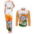 India Couples Matching Tank Maxi Dress and Long Sleeve Button Shirts Swatantra Diwas Happy Indian Independence Day - Wonder Print Shop