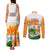 India Couples Matching Tank Maxi Dress and Long Sleeve Button Shirts Swatantra Diwas Happy Indian Independence Day - Wonder Print Shop